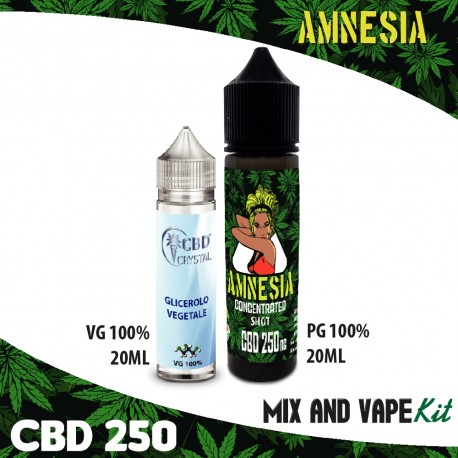 Amnesia CBD 250 Mix and Vape