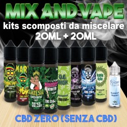 Cannabis Terpenes CBD Zero Mix and Vape