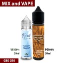 Honey Tobacco CBD 250 Mix and vape