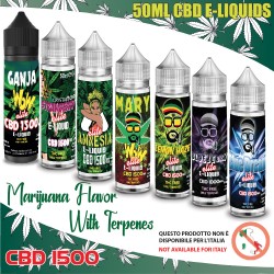Cannabis e-liquids CBD 1500